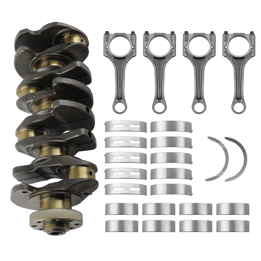Crankshaft 06L105101D & Rods & Bearing For Audi A4 A6 Q5 Q7 VW Golf 2.0T Gen3