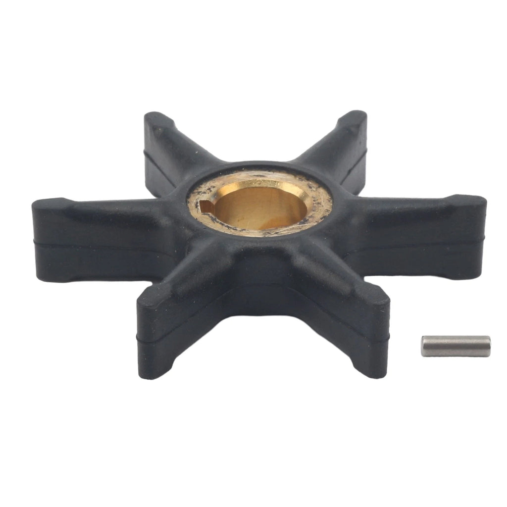 Water Pump Impeller & Pin for Evinrude Johnson OMC BRP 9.5 10 HP (1975–1990) 777833
