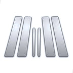 Chrome Pillar Post Covers 6Pc Replacement for Volkswagen Jetta (2005–2010)