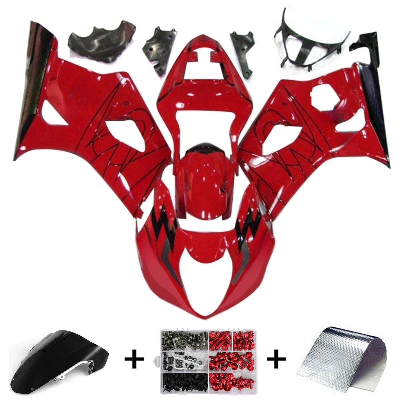 Injection Fairing Kit for Suzuki GSXR1000 (2003–2004) ABS Plastic