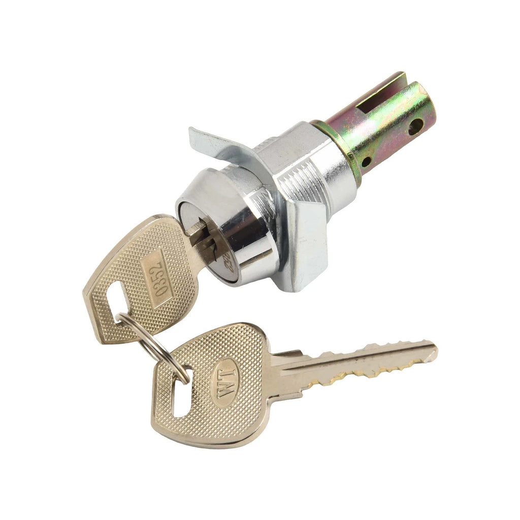 Sleek Chrome Finish Lock for Cabinets Vending Machines
