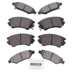 Set of 4 Premium Ceramic Brake Pads for Chevrolet Camaro (2010–2015)