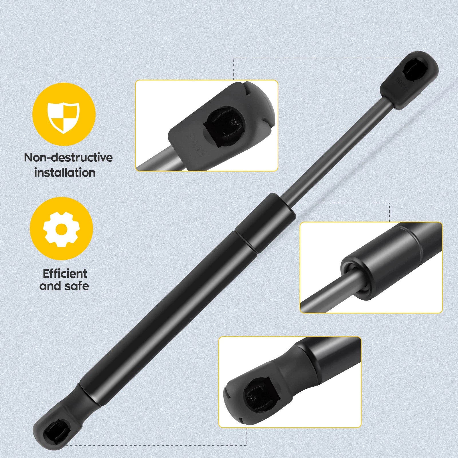 2X Front Hood Lift Supports for Porsche 911, Boxster