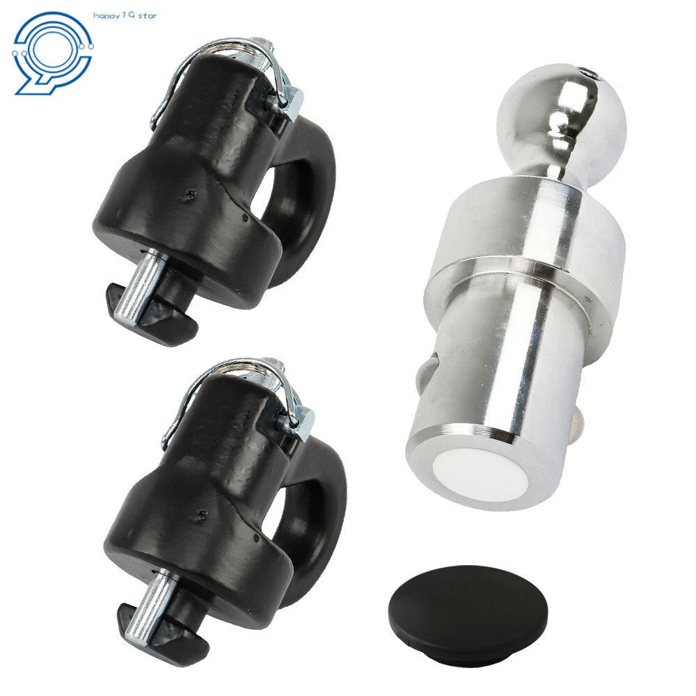 Gooseneck Ball & Safety Chain Anchor Kit for Puck System (Year Range)