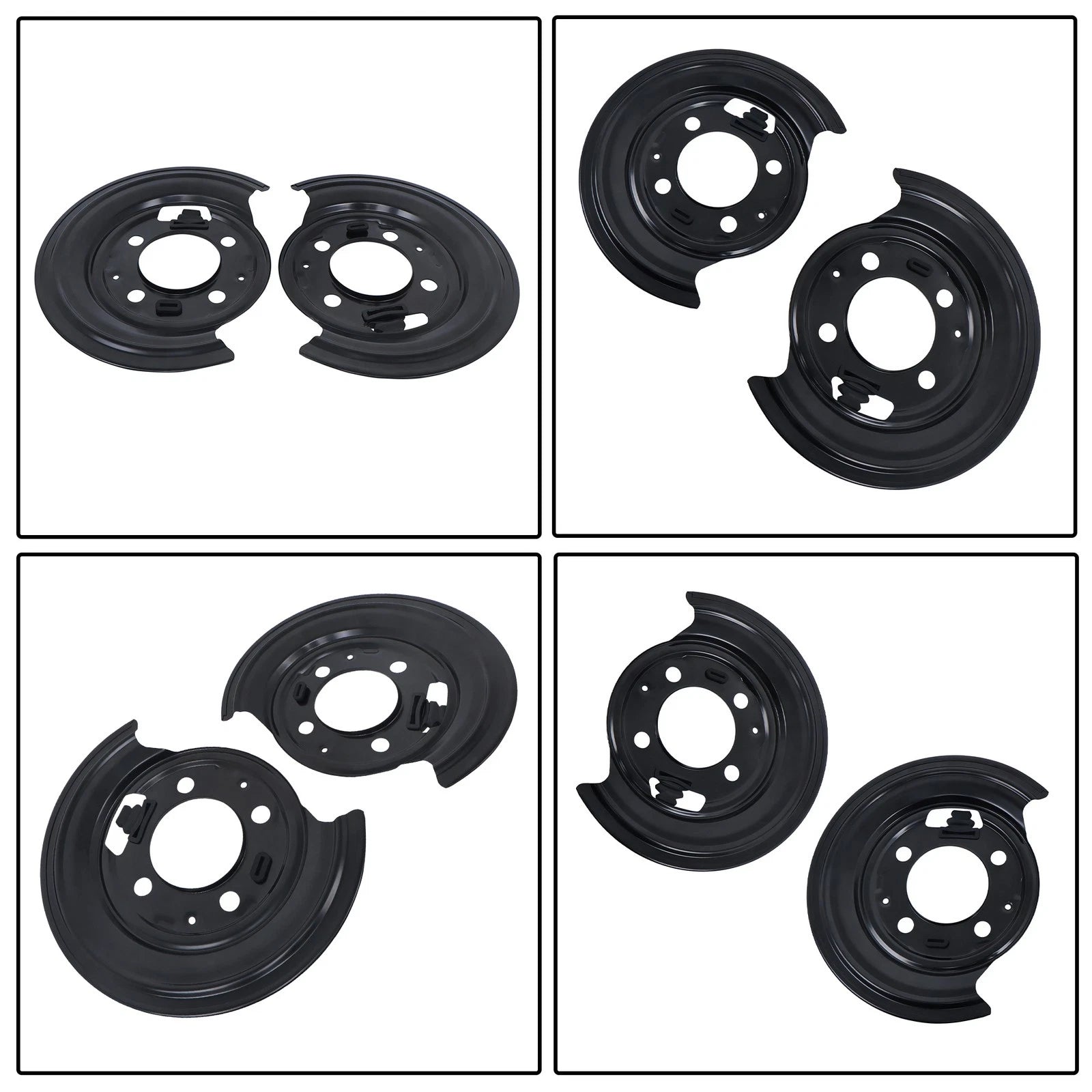 2Pcs Rear Brake Dust Shield for Dodge Ram 2500 3500 (2009-2010)