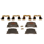 Set of 4 Disc Brake Pads for Toyota Echo (2000–2003)