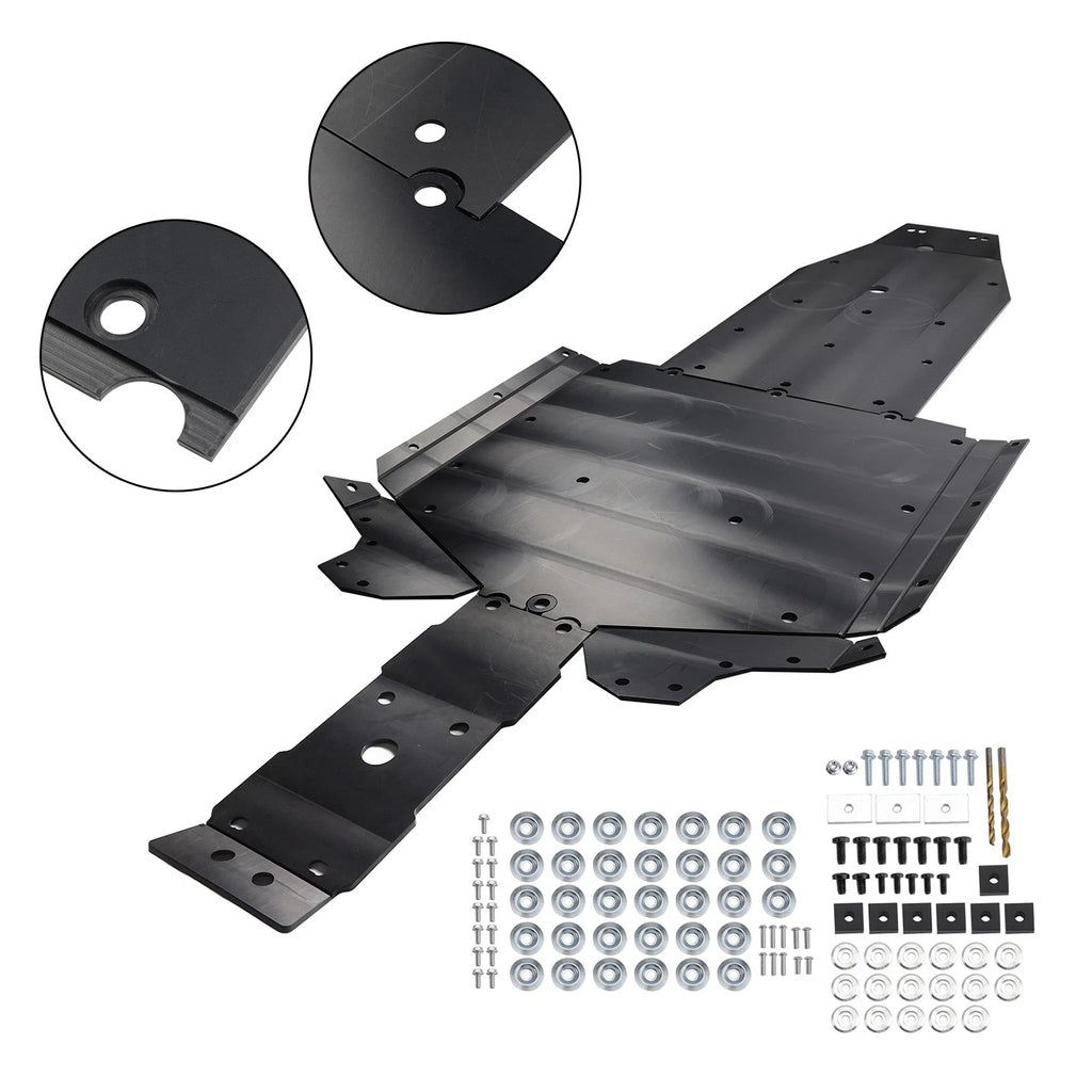 Set of 2 Skid Plates for Kawasaki Teryx KRX 1000 (2020–2026)
