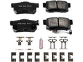 Set of 4 Rear Brake Pads for Suzuki SX4 Crossover (2012) JP574XK