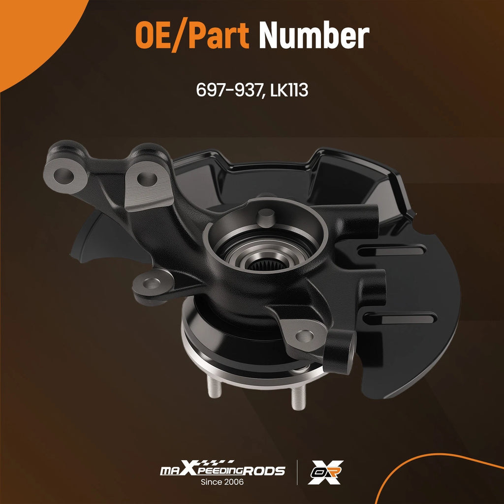 Front Driver Side Knuckle Assembly for Hyundai Elantra Touring (2009)