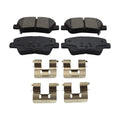 Bosch QuietCast Rear Ceramic Brake Pads for Elantra GT Veloster Forte Koup Soul (2013–2019)