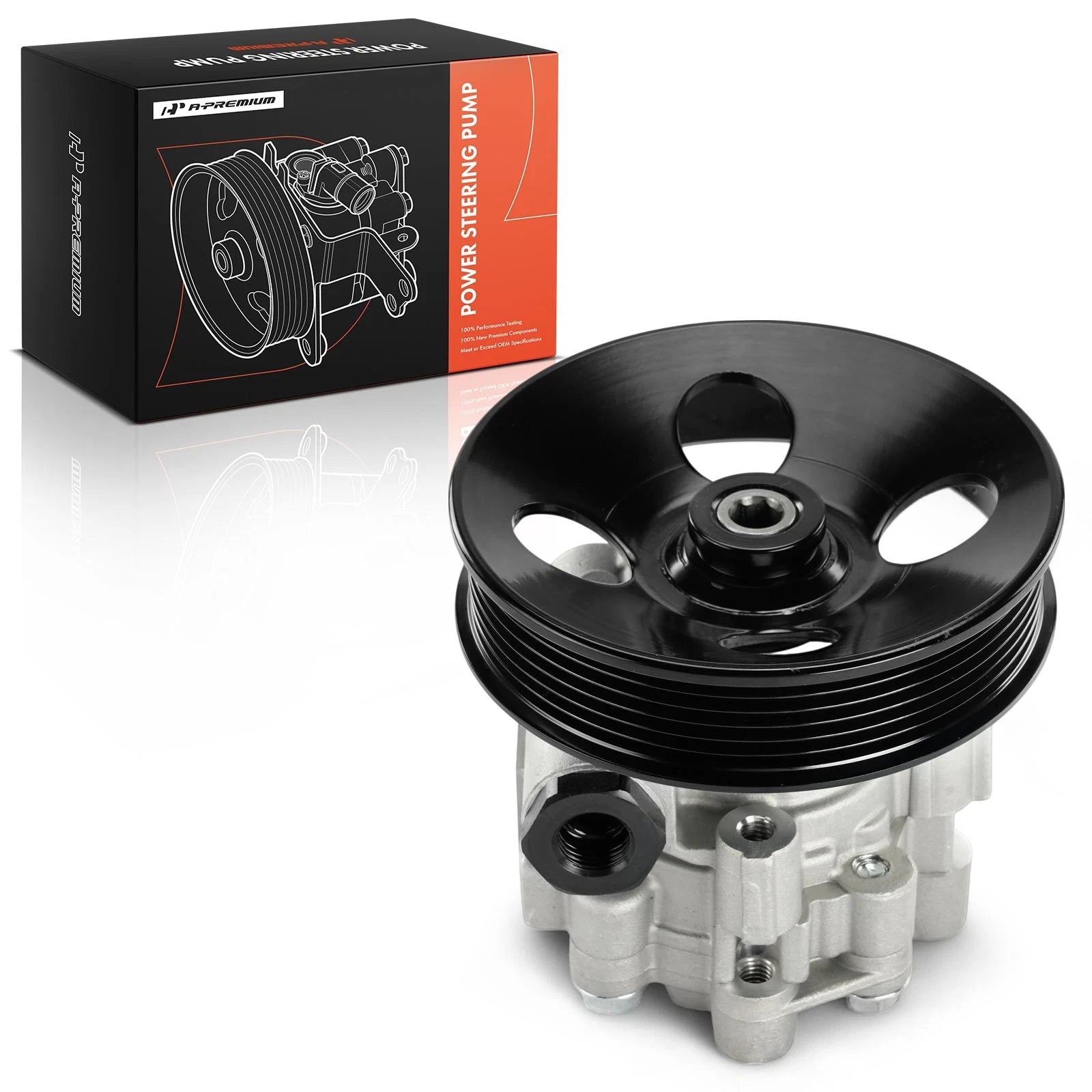 Power Steering Pump with Pulley for Chevy Equinox GMC Terrain (2010–2017)