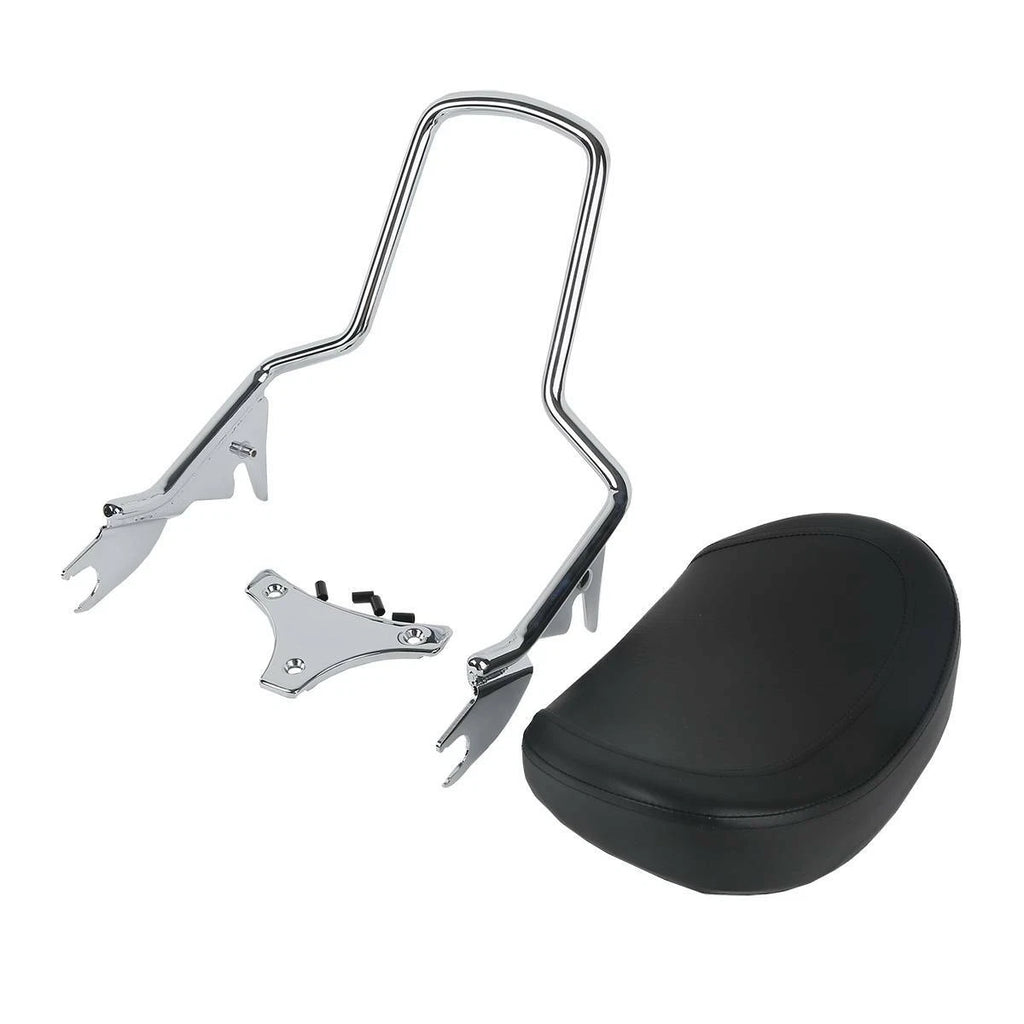 Sissy Bar Backrest LED Luggage Rack Docking Kit for Harley Touring (2009–2013)