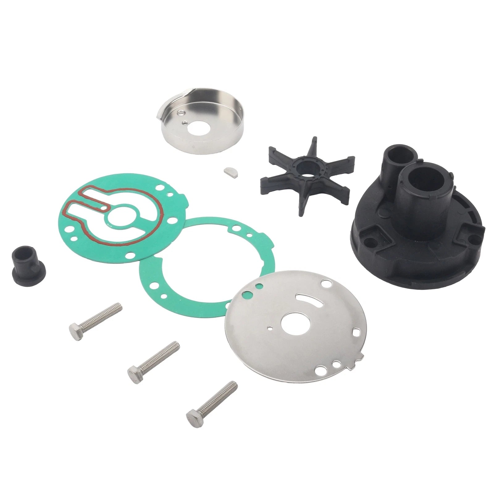 Water Pump Impeller Repair Kit for Yamaha 2-Str 25 30 HP Outboard