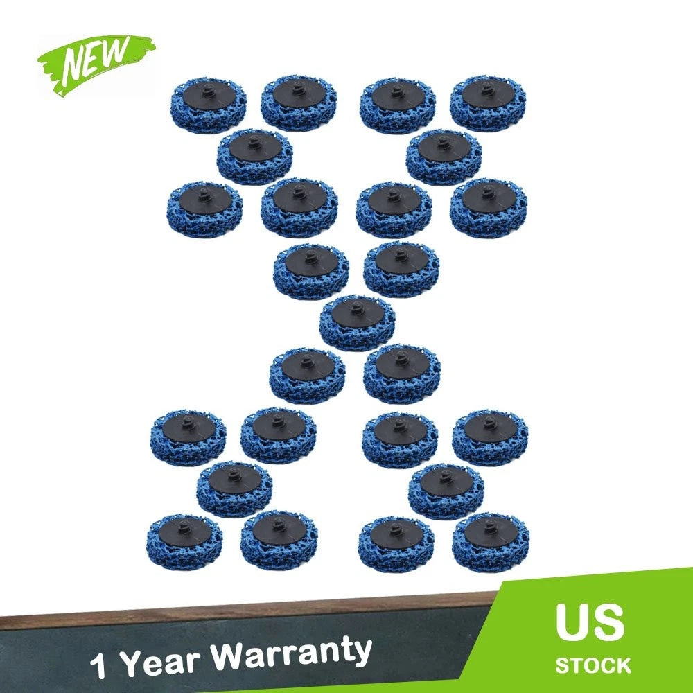25 Pack Easy Strip & Clean Discs for Automotive Paint Rust Removal