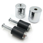 Chrome Billet Aluminum Bar Ends for Suzuki GSX1300R Hayabusa (1999–2016)