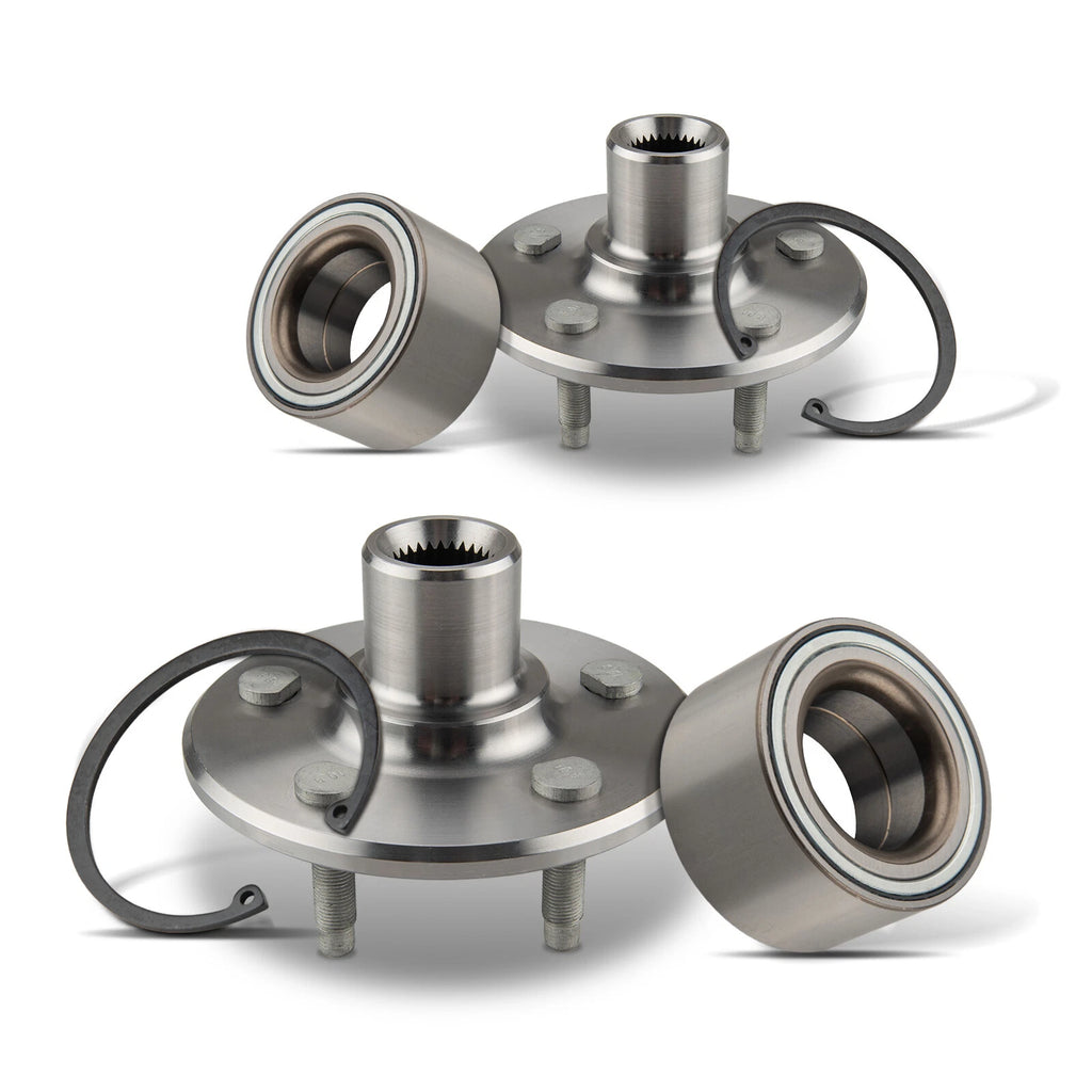 Rear Left and Right Wheel Hubs and Bearings for Ford Explorer Sport Trac (2007–2010)