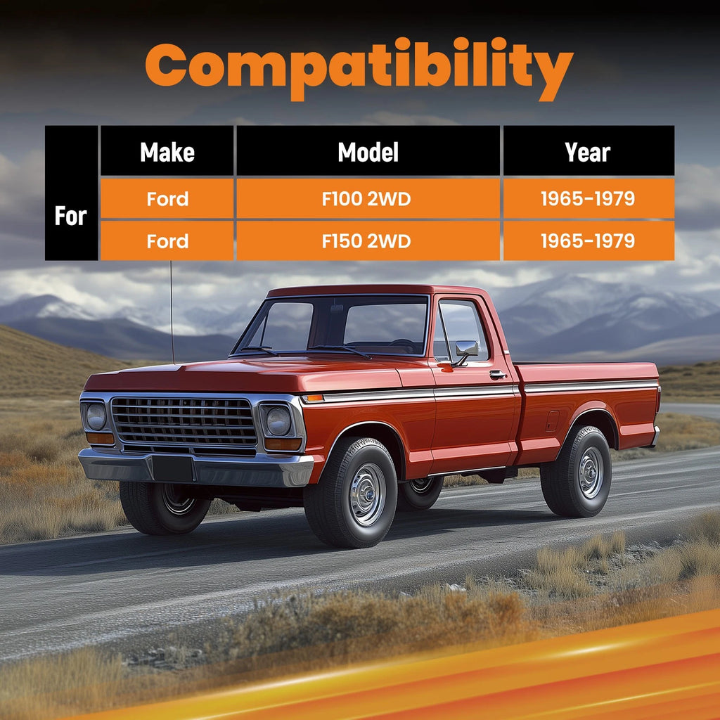 3 Inch Sport Springs for Ford F150 F100 2WD (1965–1979) Front Lowering Kit