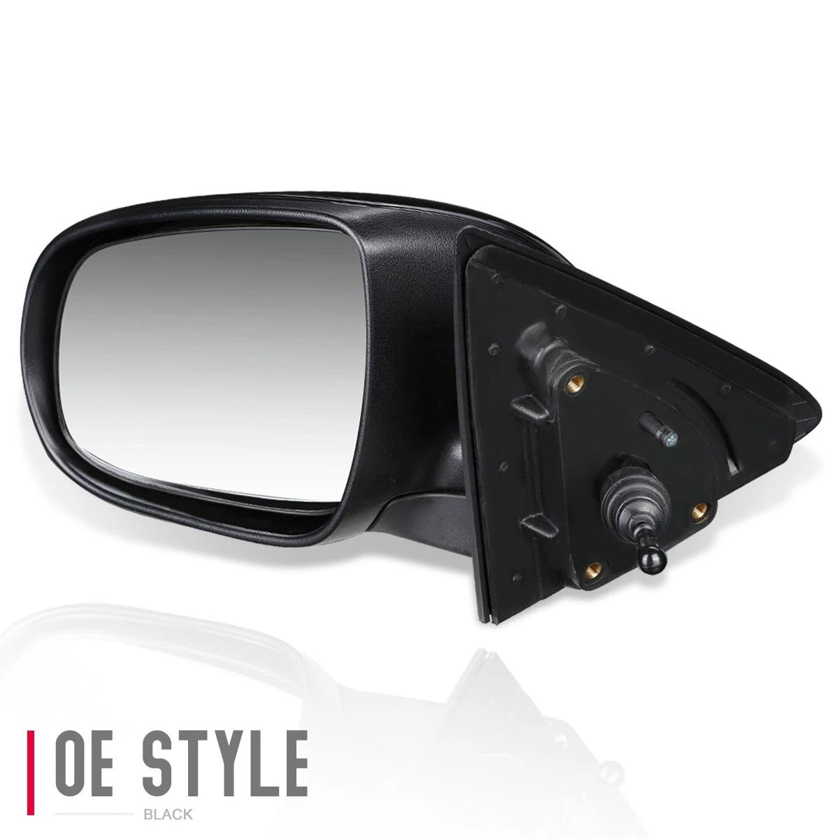OE Style Manual Side View Door Mirror Left for Kia Forte Koup (2010–2013) KI1320165