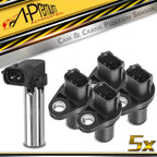 Set of 4 Camshaft & Crankshaft Position Sensors for Subaru WRX STI (2014)