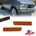Amber Front Bumper Side Marker Lights for Chevy Astro/GMC Safari (1995–2005)