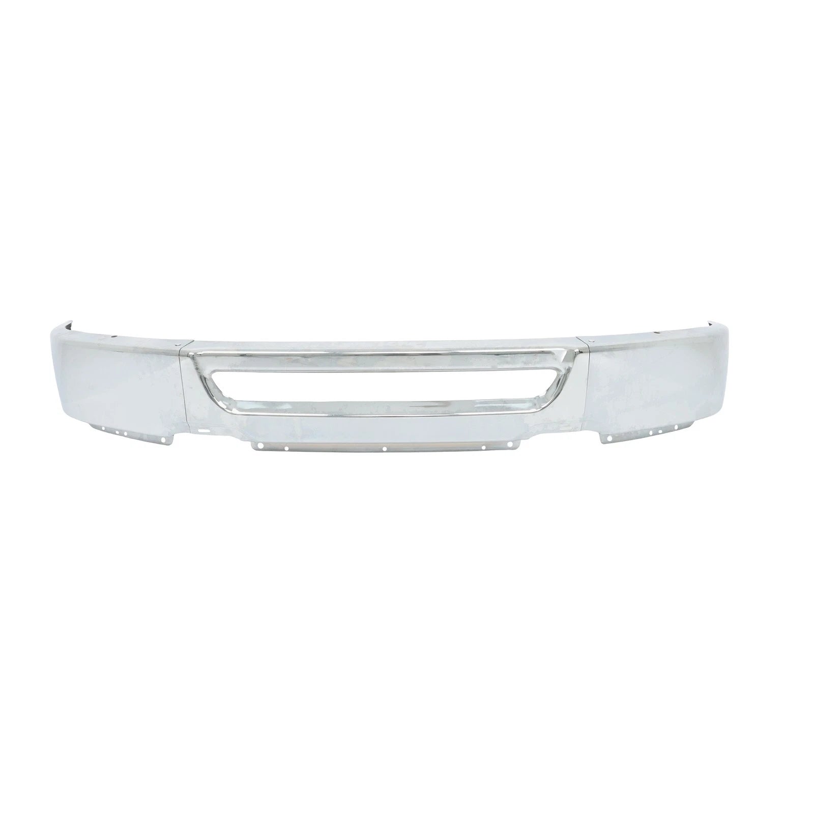 Set of 2 Chrome Split Front Bumpers for Ford F-150 Lincoln Mark LT (2006–2008)