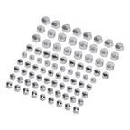 83PCS Engine Bolt Cover Cap Kit for Harley Davidson Twin Cam Motorcycle