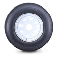 GREMAX ST225/75R15 Trailer Tire 14-Ply G 130M 6x5.5" White Spoke