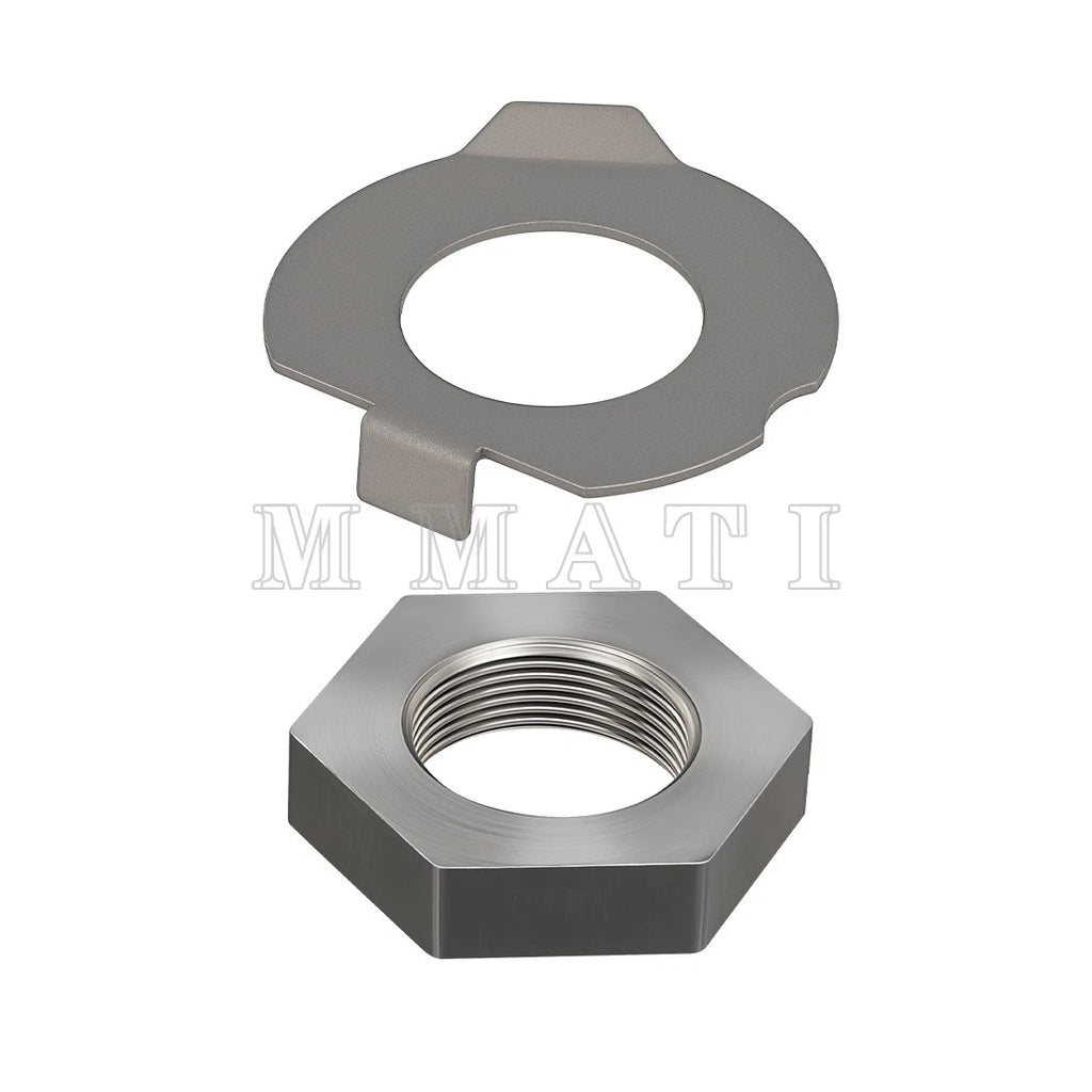 Clutch Basket Nut & Lock Washer for Yamaha Banshee YFZ350 (1987–2006) RZ350 (1984–1985)