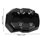 Kickstand Plate Pad for Honda Adv-160 2022 with Wrench - Black