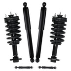 Set of 4 Front Struts Rear Shocks Sway Bar Links for Silverado Sierra 1500 (2014–2018)