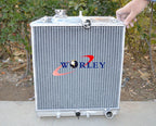 Alloy Radiator & Fan for Honda Civic EK EG B16 B18 32mm (1992-2000)
