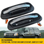 2pcs Front Outer Door Handle for Chevy Silverado Tahoe Cadillac Escalade (1999–2006)