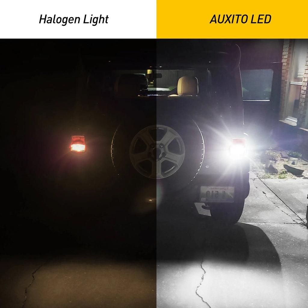 2X 6000K LED Backup Reverse Light Bulbs for Make Model (YYYY–YYYY)