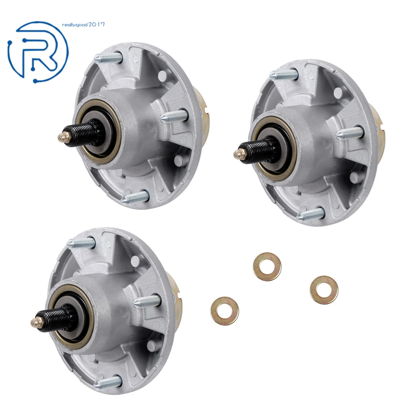 3X Spindle Assembly for John Deere (AM124498, AM131680, AM135349, AM144377)