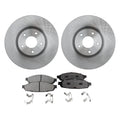 Front Brake Disc Rotors and Pads Kit for Lincoln Aviator (2003–2005)
