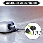 2 Pcs Front Windshield Washer Nozzle for Kia Borrego (2008–2012) No. 986303J000