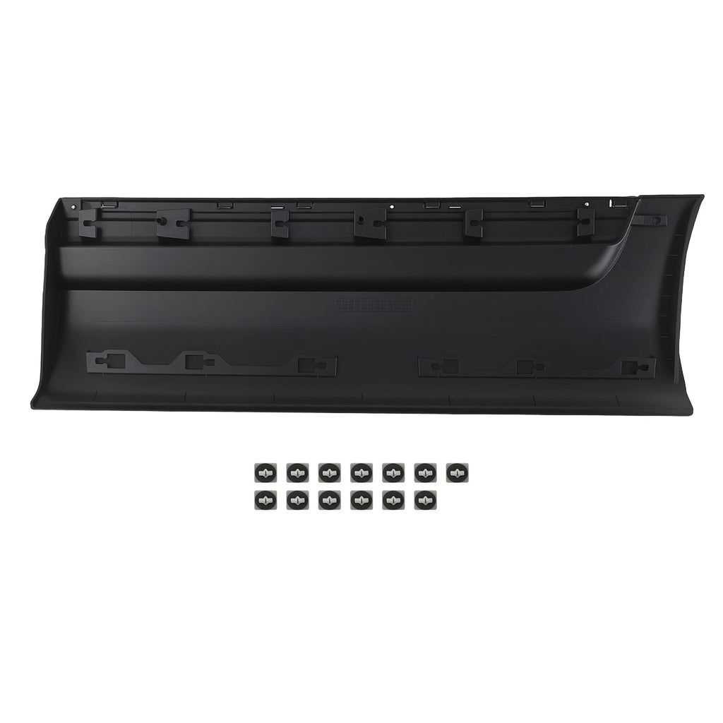 Door Trim Molding Lower Right Rear for Ford Explorer (2011–2015) Black ABS