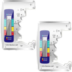 2X Digital LCD Battery Tester for AA AAA C D 9V Button Cell Types