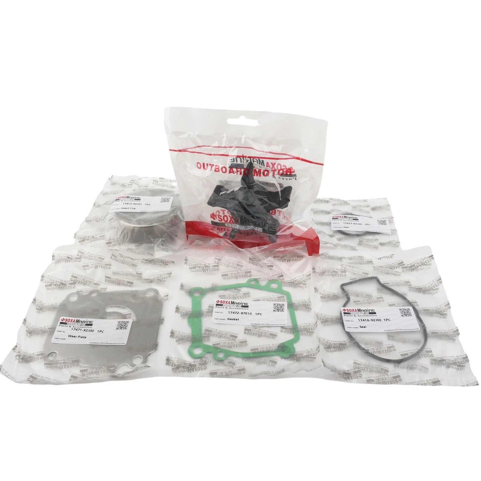 Outboard Water Pump Impeller Repair Kit for Suzuki DF90 DF100 DF115 DF140