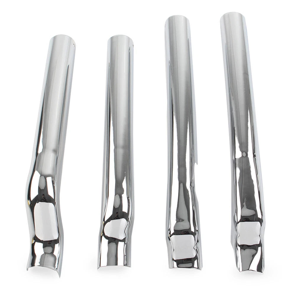 Chrome Rear Swingarm Tube Covers for Harley Heritage Softail Classic (2000–2017)
