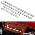 Chrome Side Door Molding Trim Cover Kit for Jeep Grand Cherokee (2011–2013)