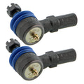Set of 2 Front Outer Tie Rod Ends for Ford Escort Mercury Tracer (1991–1996)