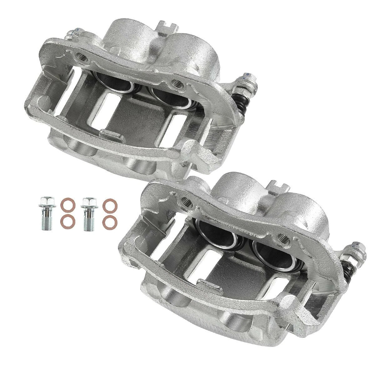 Pair Front Brake Calipers for Nissan Frontier, Xterra (2003-2004)