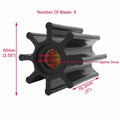 Water Pump Impeller for Jabsco Mercury Caterpillar (17018-0001, 47-816814T, 3N5895)