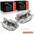 Pair Rear Brake Calipers for Chevy Silverado 1500 GMC Sierra 1500 (2002â2005)