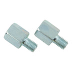 Set of 2 Mirror Adapter 10mm to 8mm Clockwise for Motorcycle