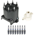 Distributor Rotor Cap & Rapidfire Spark Plugs Kit ACDelco for GMC G3500 (1996–2002)