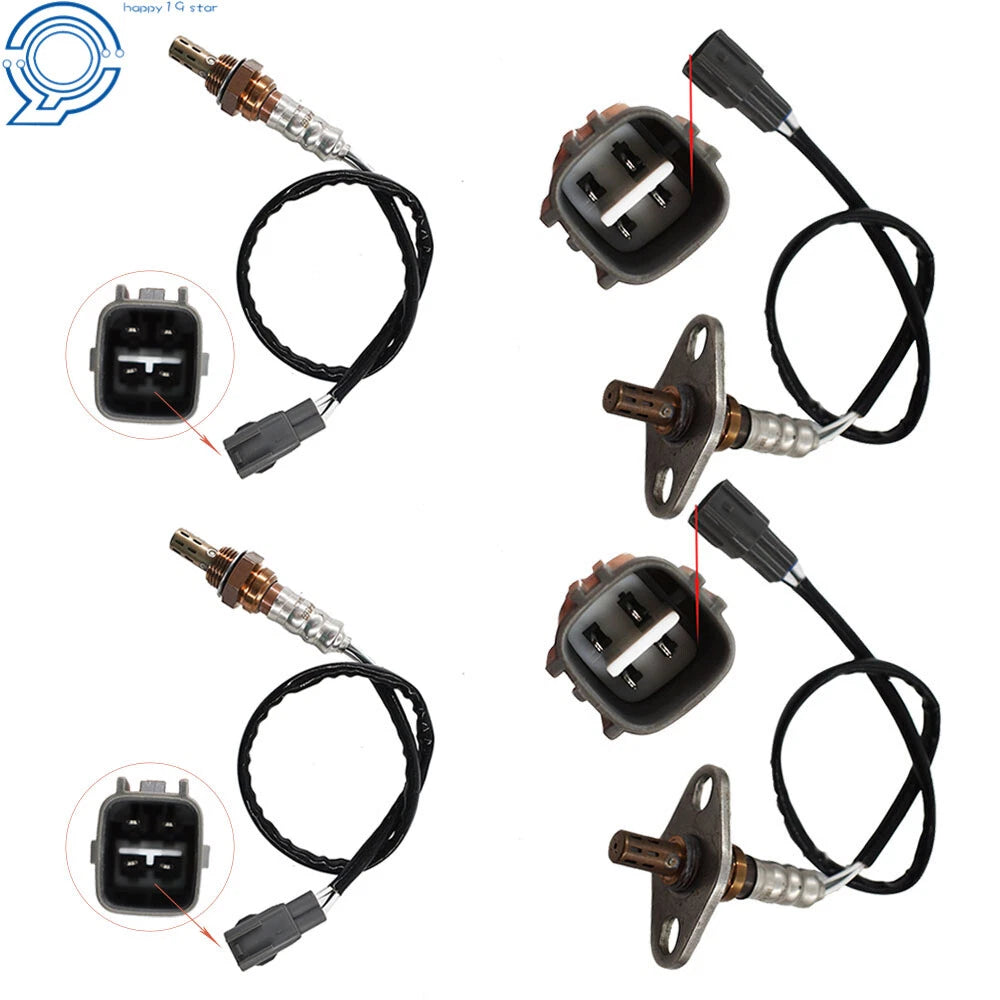 Set of 4 O2 Oxygen Sensors for Toyota Sequoia Tundra (2001–2004)