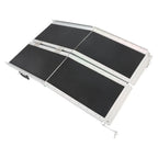 6' x 9.8' Aluminum Multi-Fold Wheelchair Ramp (600 lbs Capacity)