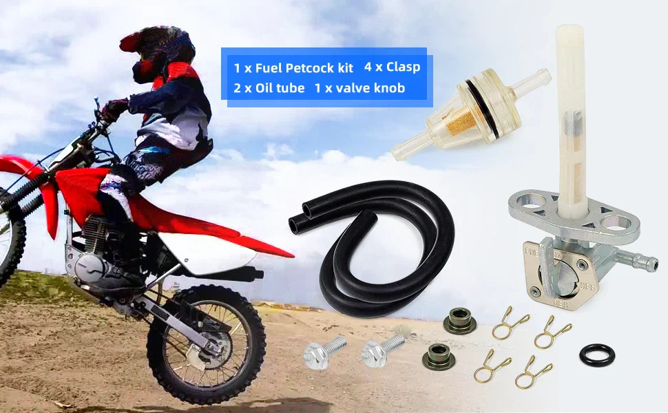 Fuel Valve Petcock for XR70/80/100R CRF80/100/150/230F